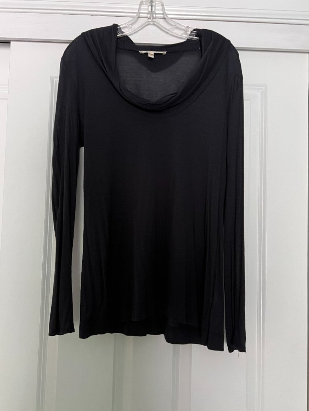 SOFT long sleeved cowl tee size S